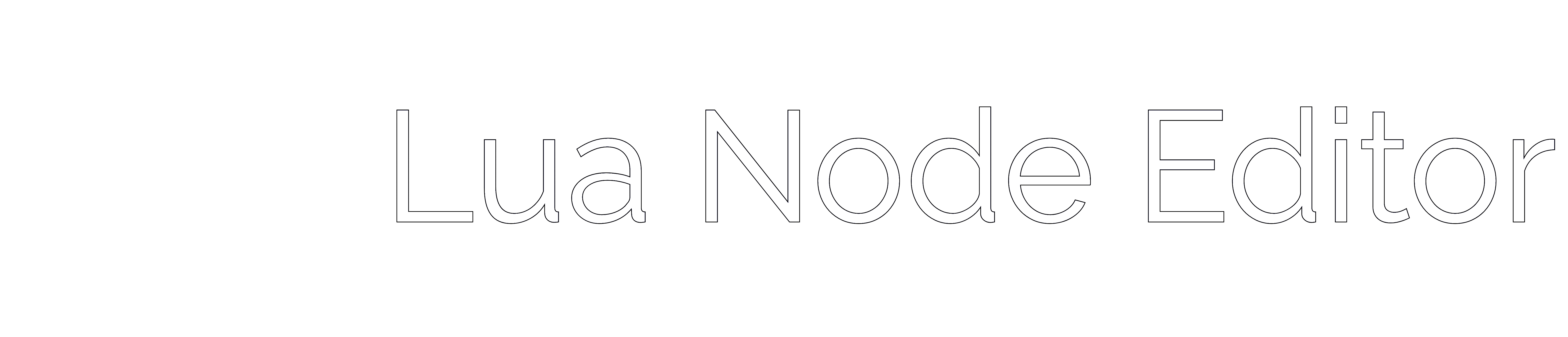 Lua Node Editor Logo